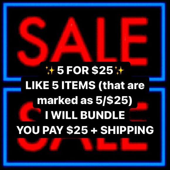 ✨5/$25 SALE✨ - Picture 1 of 1